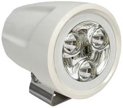 Picture of Lumitec 101422 Pinnacle LED Flood Light White Housing White Bracket Mount