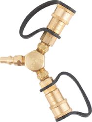 Picture of Marshall Excelsior Co. ME22YP Propane Y Adapter Quick-Connect Splitter