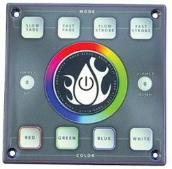 Picture of T-H Marine LED-RGBCONT-3F-DP RGB LED Light Controller with Touch Screen