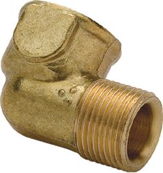Picture of Teleflex HF5538 Hydraulic Street Elbow Fitting - Brass 3/8" Compression (3-Pack)