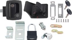 Picture of AP 0136202 Key'd-A-Like Lock Kit Premium RV Entry Door and LP Tank Lock Set Black