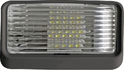 Picture of Valterra DG71256VP Porch Light Incandescent Black Rectangle No Switch