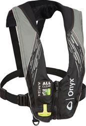 Picture of Full Throttle 13220070100421 Onyx A/M-24 All-Clear Inflatable Life Jacket Grey