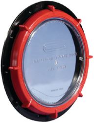 Picture of Whale Water Systems LD4002 Watertight Locker Door 9.25 Inch Clear Polycarbonate