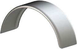 Picture of Tie Down Eng 86584 Single Round Smooth Aluminum Trailer Fender 10x34x18