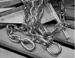 Picture of Tie Down Eng 95226 Danforth 3/8x6 Ss Chn W/shackl