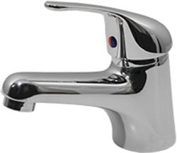 Picture of Scandvik 10485P Chrome Plated Brass Basin Mixer Faucet with Ceramic Valve