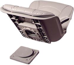Picture of Tempress Products 45153 Tempress 45153 All-Weather QD® Seat With Cushions, Grey/Grey