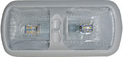 Picture of Valterra DG71251VP  Incandescent Eurostyle Double Dome Light