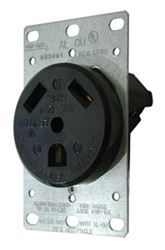 Picture of Diamond Group DG30VP Receptacle W/ Plate Round 30a
