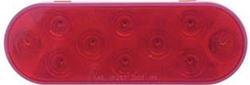 Picture of Diamond Group DG52434VP 6in Oval Red - Stop/tail/turn