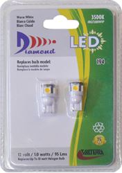 Picture of Diamond Group DG72610WVP 194 LED Wedge Bulb Soft White 2-Pack