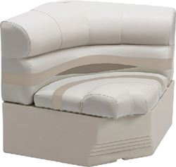 Picture of Wise Seating BM11461749 32" Radius Corner Seat with Base and Cup Holder