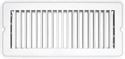 Picture of RV Designer H875  Metal Floor Register, Undampered, White