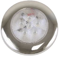 Picture of Scandvik 41320P Surface Mount LED Downlight White Cool White 95 Lumens