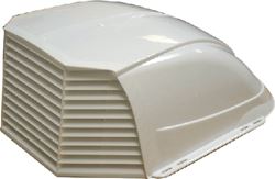 Picture of Heng's HGVC111 Hi Flow White Vent Cover for RV Roof Vents