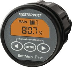 Picture of MasterVolt 70405070 BattMan Pro Battery Monitor 12/24V DC IP65