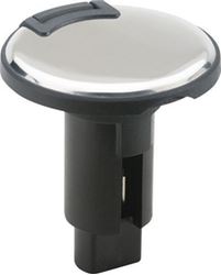 Picture of Attwood Marine 910R3PSB7 LightArmor Plug-In Base Round 3-Pin 316 Stainless Steel