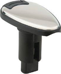 Picture of Attwood Marine 910T2PSB7 LightArmor Plug-In Base 2-Pin Teardrop 316 Stainless Steel