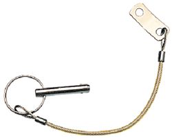 Picture of Sea-Dog Line 299981 Seadog 299981 Straight Release Pin w/Lanyard, Bulk