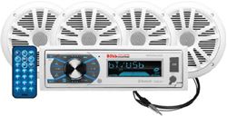 Picture of Boss Audio Systems MCK632WB.64 Marine Stereo Package with Receiver, Speakers & Antenna