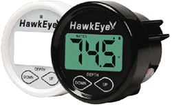 Picture of Hawkeye Electronics DT2BX-TM DepthTrax 1BX Depth Finder with Transom Mount Transducer