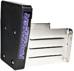 Picture of Panther Drive Belts 550028 Outboard Motor Bracket 35HP Max Capacity Stainless Steel