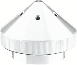 Picture of T-H Marine GFEL-MK-W-DP G-Force Eliminator Trolling Motor Prop Nut for MinnKota White
