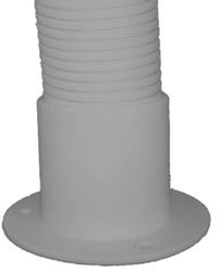 Picture of T-H Marine RFK-25Y-3-DP Rigging Flange Kit with 4' of 2.5" Grey Hose