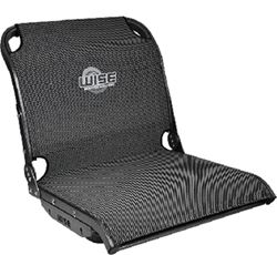 Picture of Wise Seating 33741800 Aero X Mid-Back Boat Seat Carbon Grey Mesh