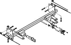 Picture of Blue Ox BX1145 Baseplate for 2020-2025 Jeep Gladiator