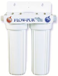 Picture of Flowmatic Systems POE12DSA1KDF Ultimate Exterior Dual Water Filter System with #7 Filter