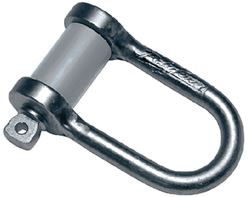 Picture of Polyform 21-554-162 A & F Series 1" Galvanized Steel Shackle with PVC Insert
