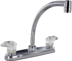 Picture of Valterra PF221302 8-Inch Two Handle Kitchen Faucet with High-Arc Spout