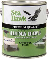 Picture of Seahawk Paints AH7002QT Aluma Hawk Aluminum Boat Paint Jon Boat Blue Quart