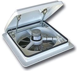 Picture of Rv Products-Airxcel (maxx Air Vent) 0004002K Maxxfan Plus White 4-Speed RV Roof Vent Fan