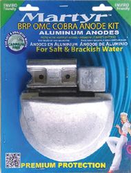Picture of Martyr Anodes CMCOBRAKITA Martyr BRP OMC Cobra Anode Kit, Aluminum