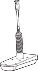 Picture of Humminbird 710264-1 XPTH 9 20 MSI T Plastic Thru-Hull Transducer MEGA SI DI DualBeam