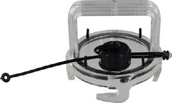 Picture of Valterra F023106CL EZ Coupler Valve Cap with Grip Handle Clear