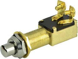 Picture of BEP Marine 1001507 BEP 1001507 Momentary Push Botton Switch, Off–(On)