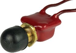Picture of BEP Marine 1001506 BEP 1001506 PVC Coated Push Button Switch With Cap, Off–(On)