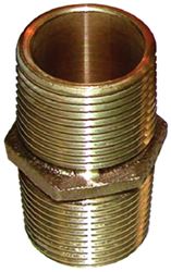 Picture of Groco PN1250 Bronze Pipe Nipple 1-1/4 Inch NPT Marine