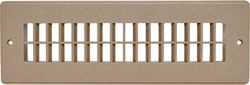 Picture of Valterra A103365VP Floor Grille 2-1/4" x 10" Light Beige RV Vent