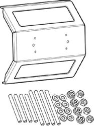 Picture of Humminbird 740176-1 SOLIX 12 Series Reinforced In-Dash Mounting Kit