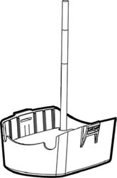 Picture of Humminbird 710270-1 Xtm 9 Mdi T - Trolling Motor Helix Mega Di Transducer