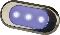 Picture of Sea-Dog Line 4014091 Seadog LED Surface Mount Courtesy Light, Blue