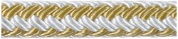 Picture of Samson 468024360030  Harbormaster™ Double Braid Nylon, 3/8" x 600', Gold/White