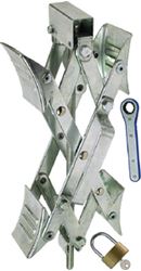 Picture of Ultra-Fab 21-001091 Tandem Axle Wheel Chock with Ratchet Lock