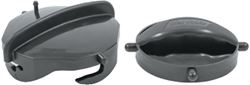 Picture of Camco 39752 RV Sewer Hose Storage Caps 2-Pack Bayonet and Lug Fittings