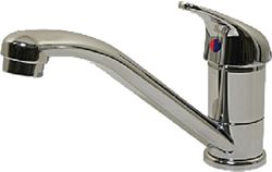 Picture of Scandvik 10480P Single Lever Faucet Chrome Plated Brass Marine Mixer